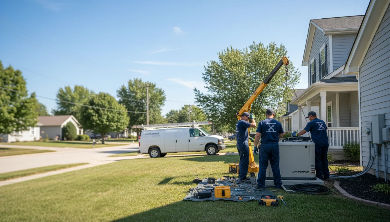 Generator Installation in Colwich, KS near me